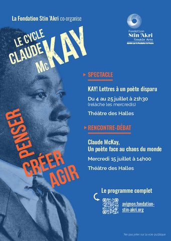 Alain Damasio au festival d'Avignon - Cycle Claude McKay