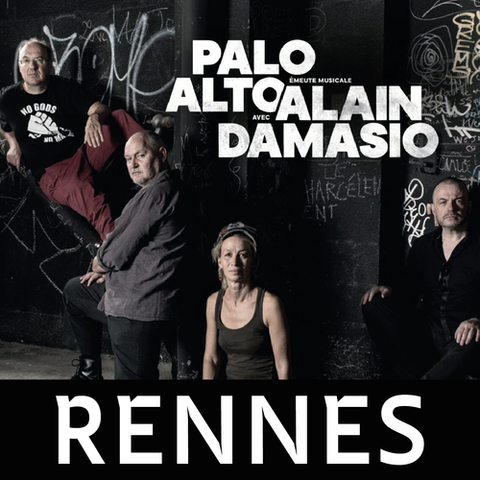 Rennes (35) - Palo Alto & Alain Damasio : Émeute musicale à partir d'extraits du roman Les Furtifs de Alain Damasio