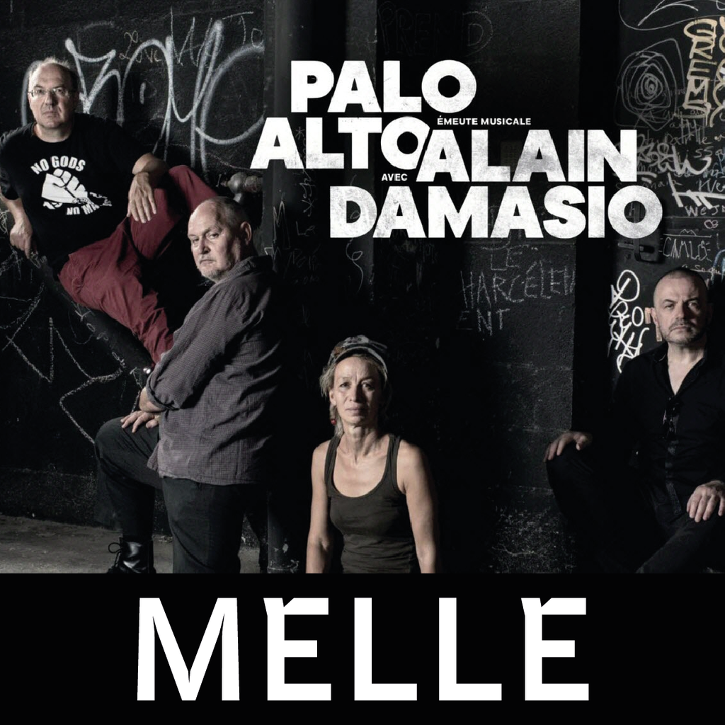 Melle (79) - Palo Alto & Alain Damasio : Émeute musicale à partir d'extraits du roman Les Furtifs de Alain Damasio et rencontre avec l'auteur