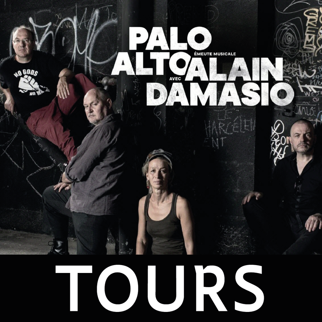 Tours (37) - Palo Alto & Alain Damasio : Émeute musicale à partir d'extraits du roman Les Furtifs de Alain Damasio