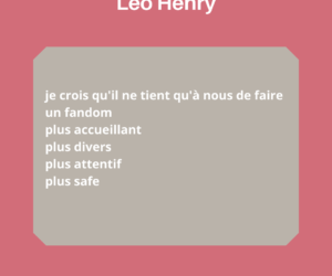 Léo Henry – Discours à l’occasion de la remise du Prix Imaginales du roman francophone du 16-10-2021