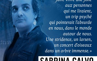 Sabrina Calvo – Mois de l’imaginaire