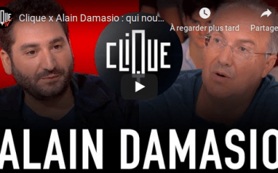 Alain Damasio sur Clique TV